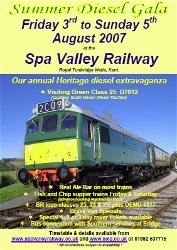 SVR Gala Poster