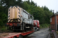 09 010 arriving at Buckfastleigh.